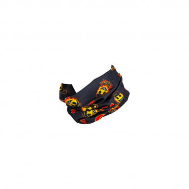 Neckwarmer Emoji - Multifunctional scarf - Black/Yellow