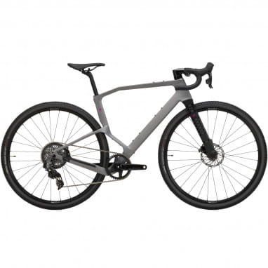 Ruut CF1 G2 Gravel Plus Bike - Silver/Black