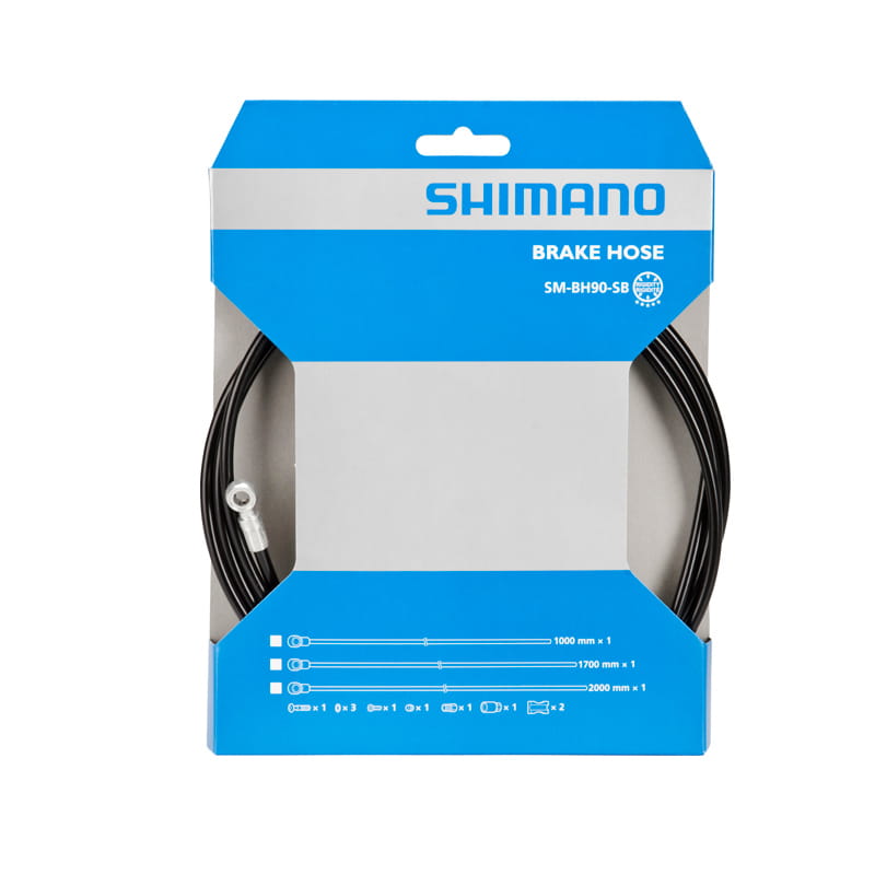 Shimano SM-BH90-SB 1700mm Disc Brake Hose Kit Black for XTR XT SLX ALFINE 