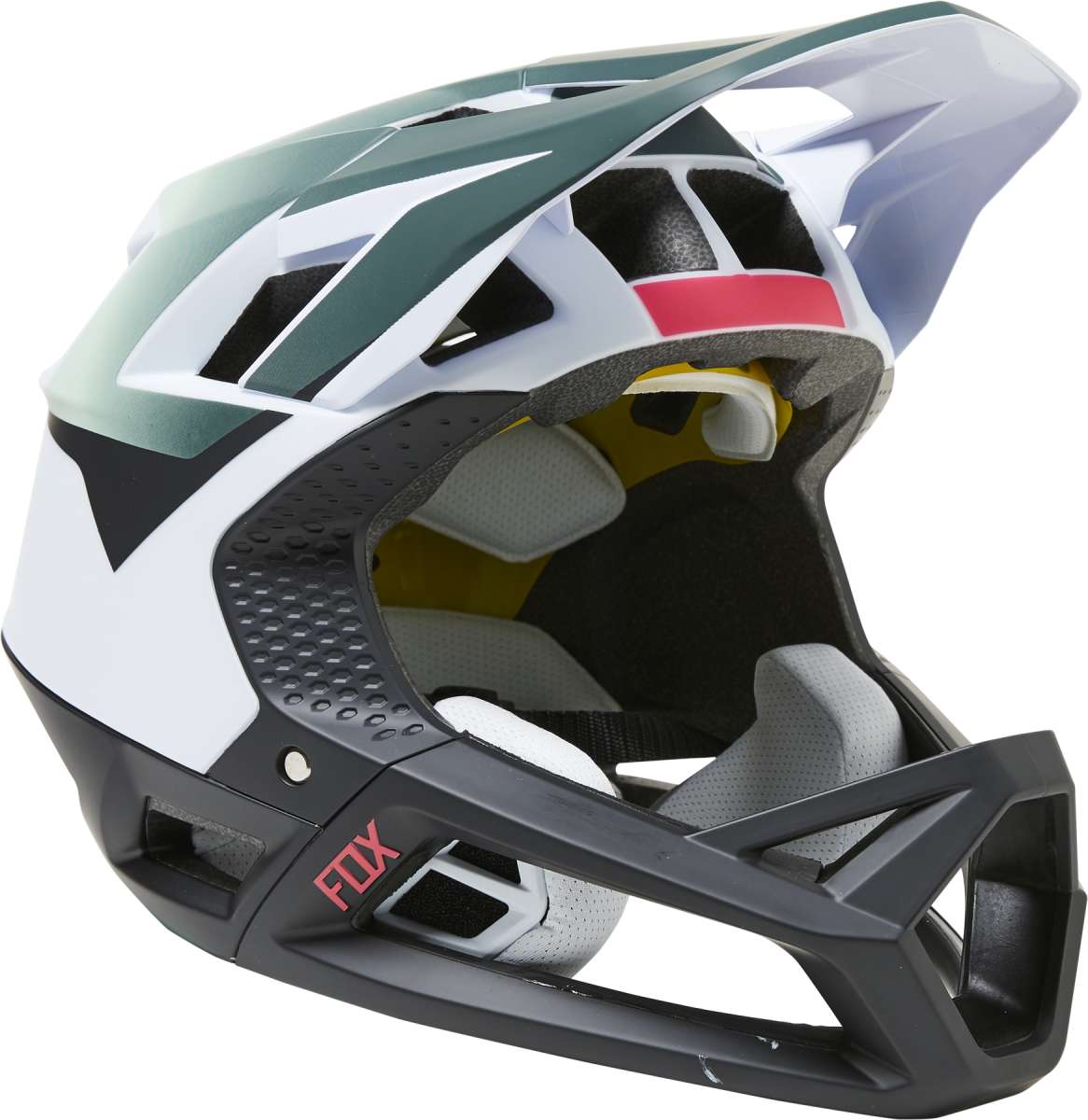 Fox Racing Proframe Helmet Graphic 2 CE White | Fullface Helmets | BMO ...