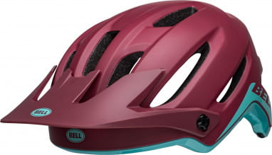4FORTY MIPS® Bike Helmet - matte/gloss brick red/ocean