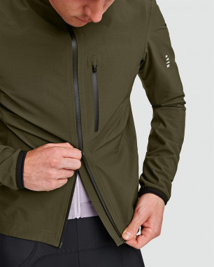 Ascend Pro Rain Jacket Olive