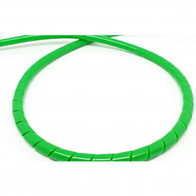 Spiral hose for brake line 2m - Neon Green