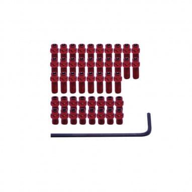 FlipPin Kit - Austauschpins für DMR Vault Pedale - rot