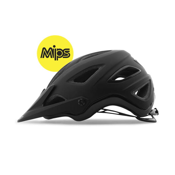 Montaro MIPS Fahrradhelm - Matte Black/Gloss Black