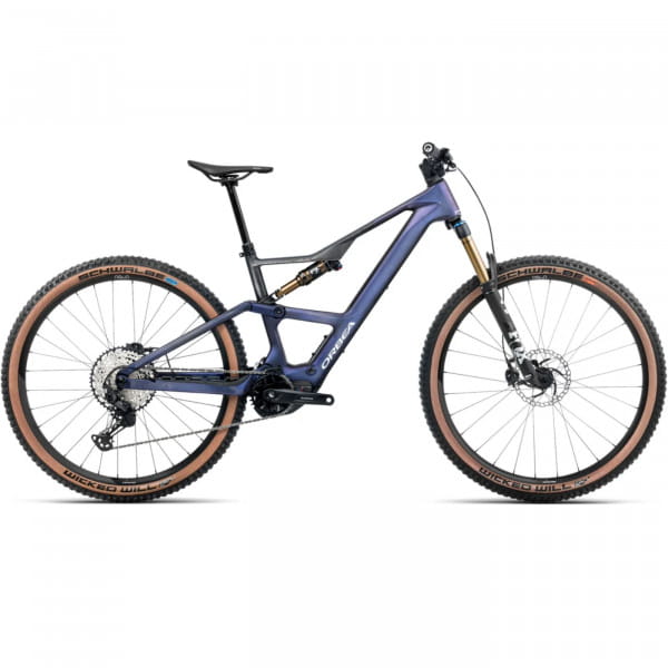 RISE SL M10 420W - Tanzanite Carbon View - Carbono en bruto (mate)