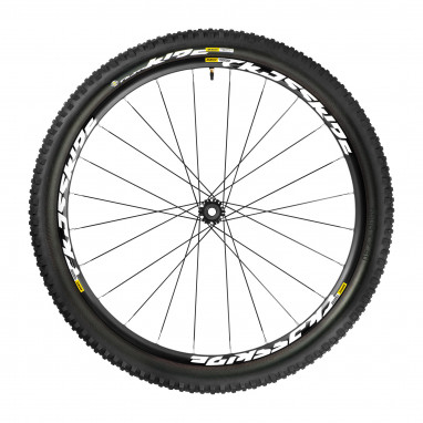 Crossride UST Quest Vorderrad - 15x100mm - 29 Zoll - schwarz