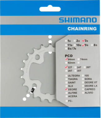 DEORE FC-M510 chainrings