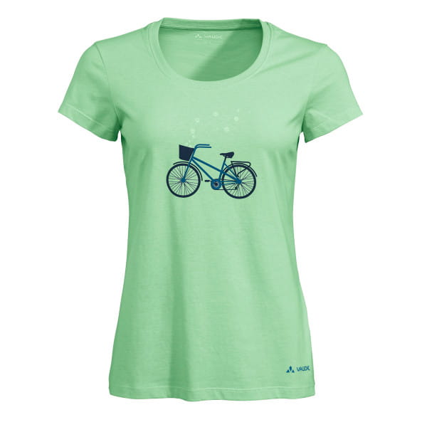 Femme cycliste - T-Shirt vert clair