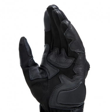 MIG 3 Unisex Lederhandschuhe - Black/Black