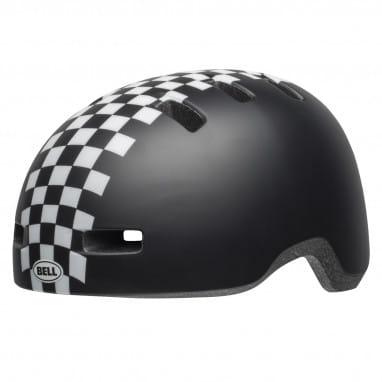 Lil Ripper Bike Helmet - Black/White