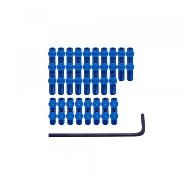 FlipPin Kit - Broches de remplacement pour pédales DMR Vault - bleu