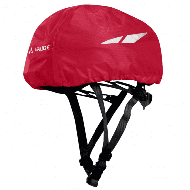 Raincover for kids helmets - Indian Red