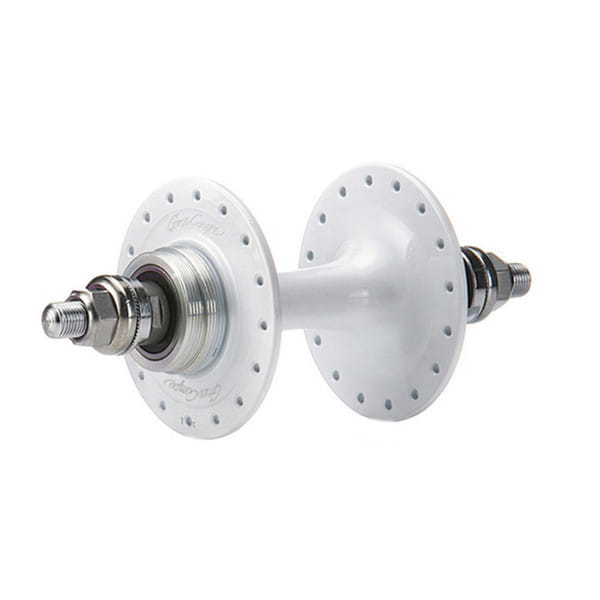 Gran Compe Track Hub - rear fixed/fixed - white - 32 hole