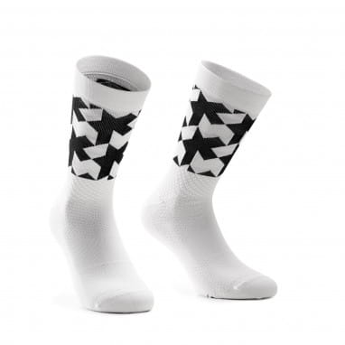 Monogram Socks EVO Holy White