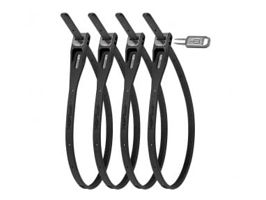 Verrouillage de serre-câbles Z-LOK (4xPack) - Noir