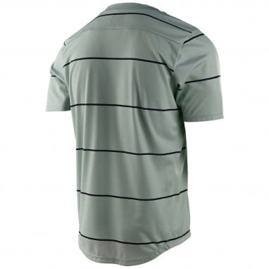 Flowline - Short Sleeve Jersey - Stacked Smoke Green - Light Green/Black