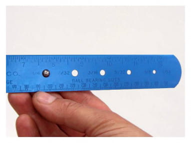 SBC-1 gauge for spokes or balls