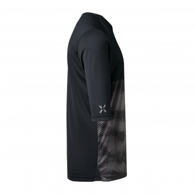 Carve 1.0 3/4 Jersey schwarz-graphit