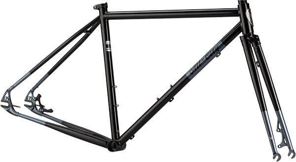 Nature Boy 612 Disc Cyclocross Rahmenkit 700C schwarz silber