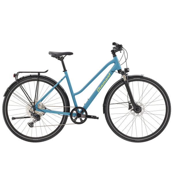 Elan Super Deluxe - Vélo de Trekking Trapèze 28 pouces - Bleu Zircon