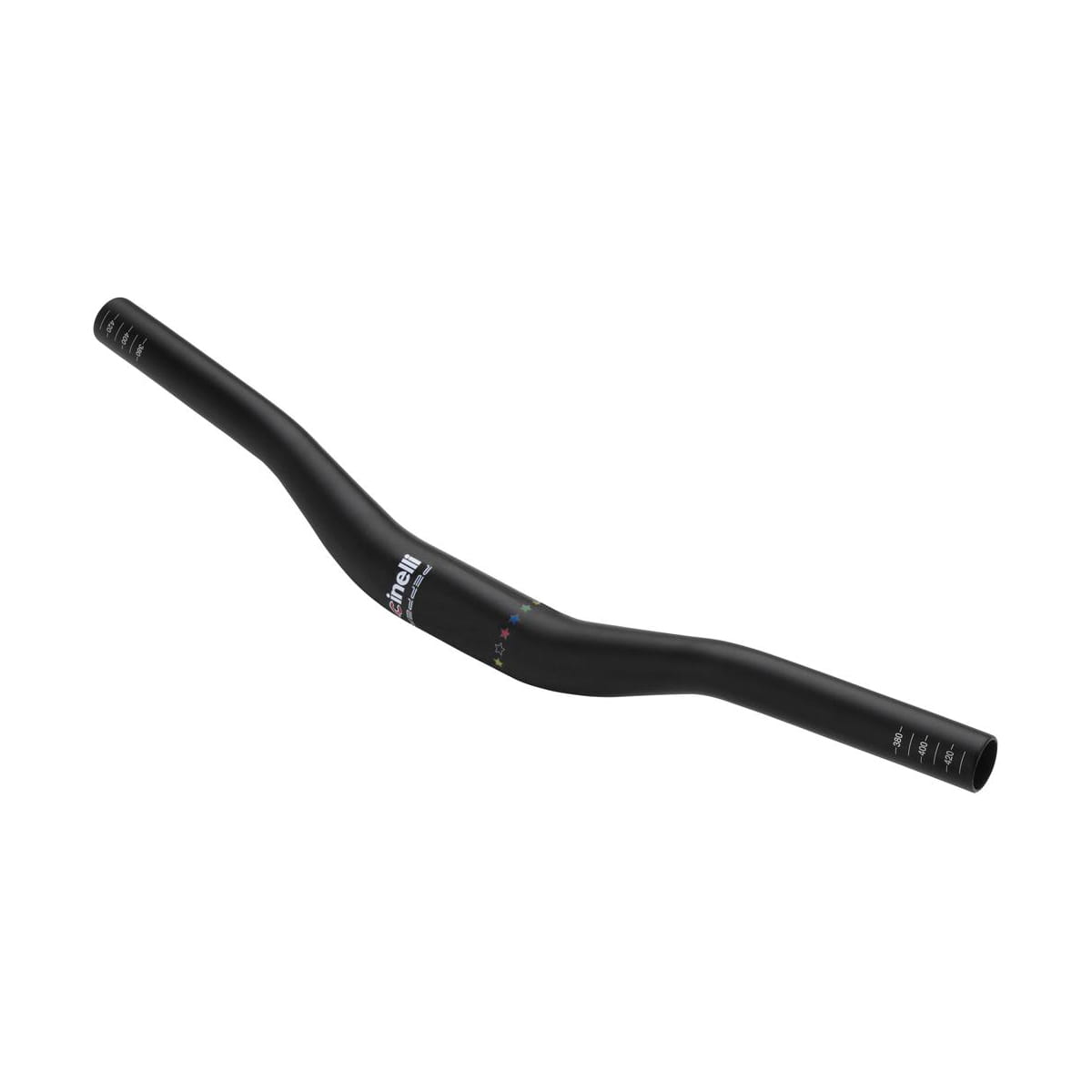 Cinelli PEPPER 31.8 Fixie Riser Fixed Gear Bicycle Handlebar BLACK-WHITE 53 CM 