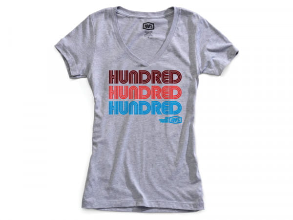 Hundred Damen T-Shirt - grau