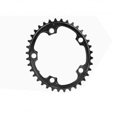 Shimano Road chainring - Oval - 110 BCD 5-hole - black