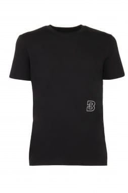 Basic T-Shirt - schwarz