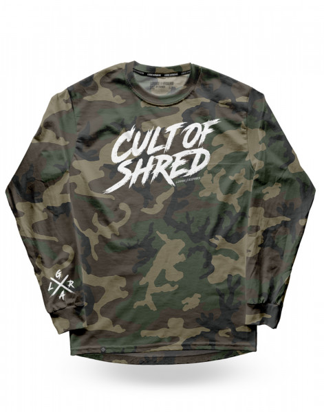 Mens Technical Jersey Long Sleeves - Camo