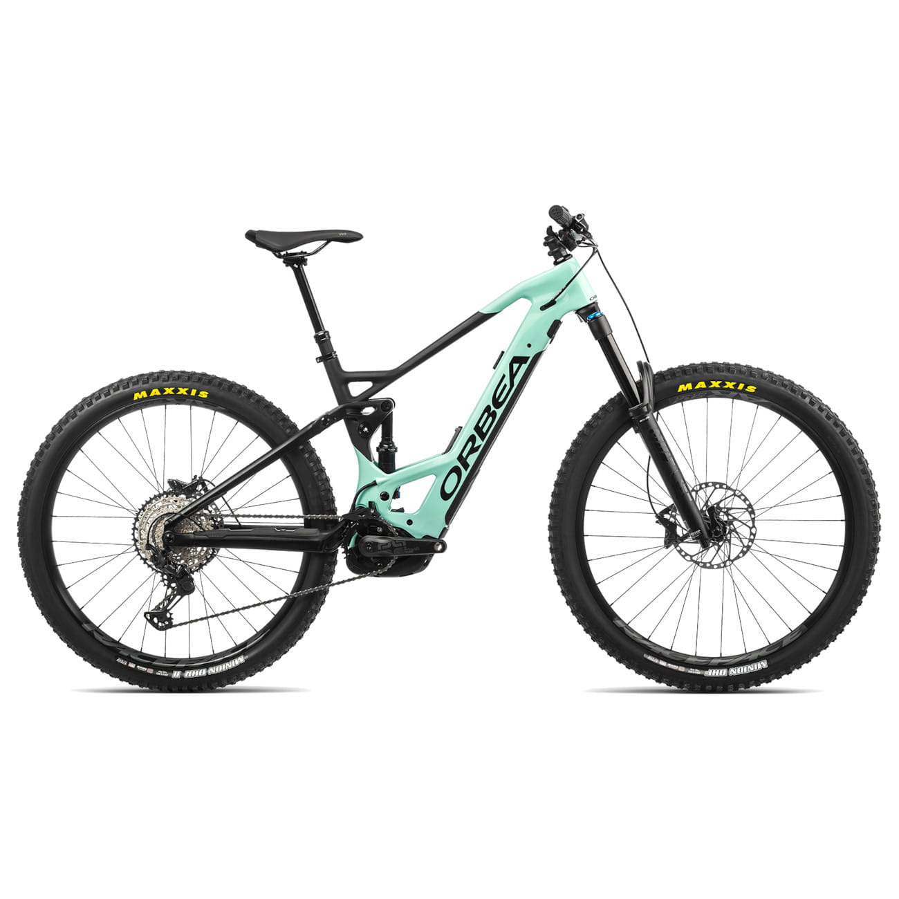 Orbea WILD FS M20 Ice Green Black Fully E Bikes BMO Bike Mailorder