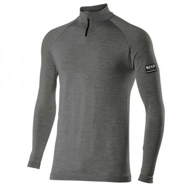 Long sleeve functional T-shirt TS13 Merino - gray v2