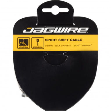 Cable de cambio Sport acero inoxidable pulido Shimano - 1.1 x 2300 mm