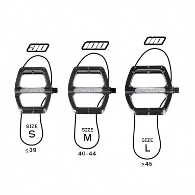 Spoon Flat Pedal Black