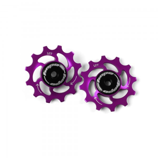 Jockey Wheels Schaltrollen - 12Z - purple