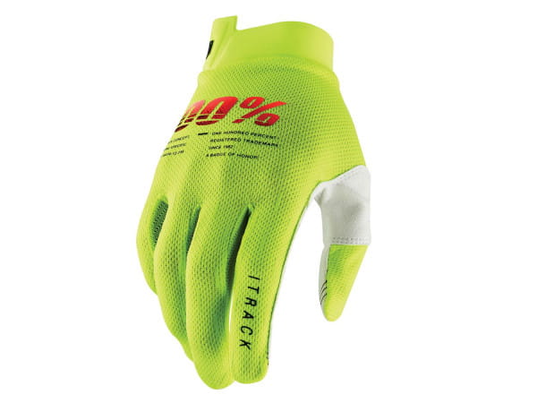 ITrack gloves - fluo yellow