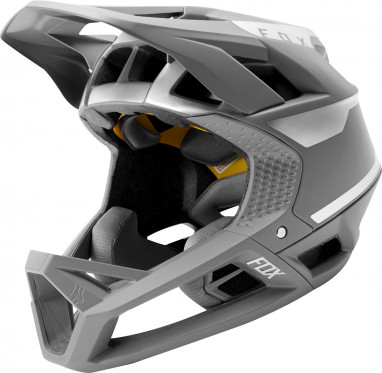 Proframe Quo Fullface Helm CE - Silber/Grau