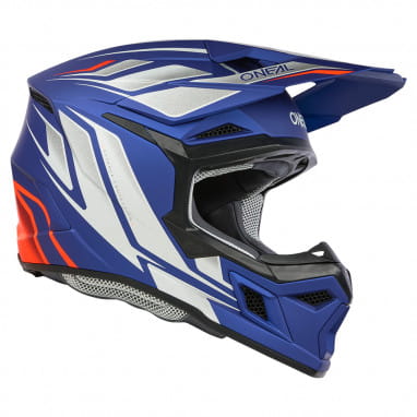 3SRS Helm VERTICAL blue/white/red