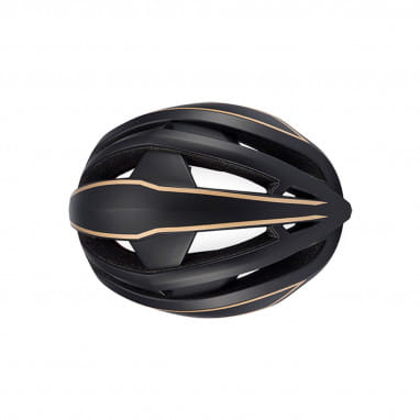 IBEX Road Helmet - Matt Black / Gold