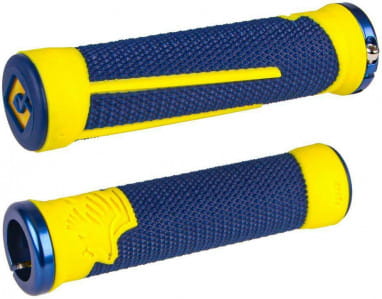 AG2 Lock-On 2.1 Grips - blue/yellow