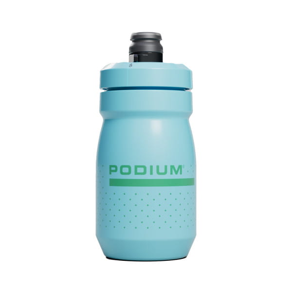 Podium Trinkflasche 440 ml - crystal blue