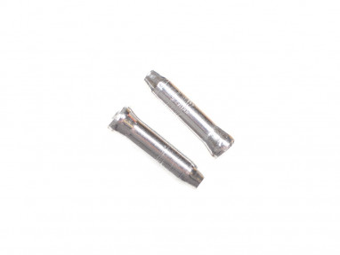 Cable end caps (set of 2) - silver