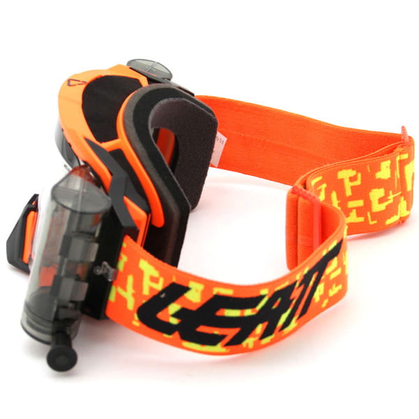 Velocity 5.5 Goggle with Roll-Off System Clear - Neon Orange