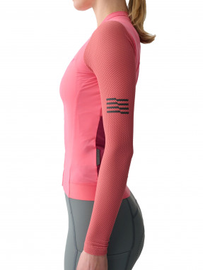 Women's Evade Pro Base LS Jersey 2.0 - Epic Pink