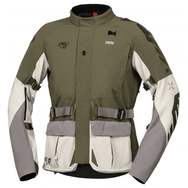 Venture-STX 1.0 Laminatjacke hellgrau-oliv