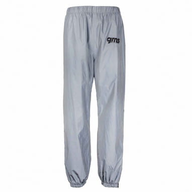 Pantaloni antipioggia Lux grigio riflettente