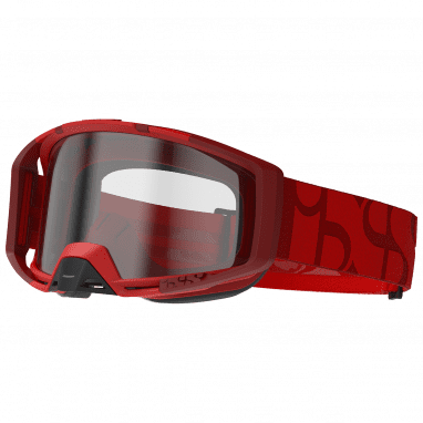 Trigger Goggle Clear Lens - Racing Red