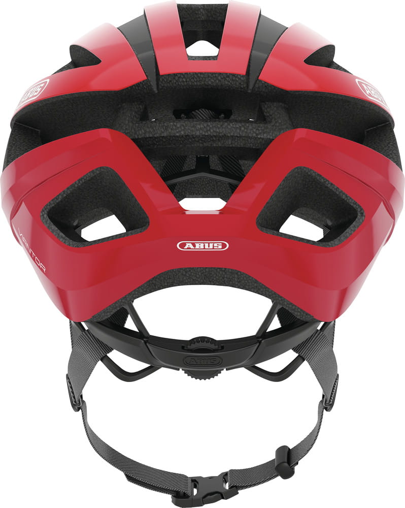 Rennradhelme Abus Viantor - racing red 58-62 cm-