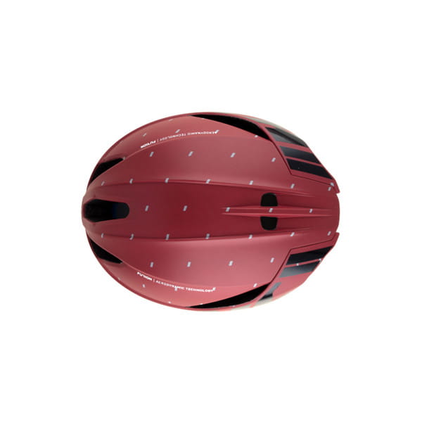 Furion Road Helm - Matt pattern Red