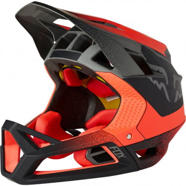 Proframe Vapor CE - Fullface Helm - Grau/Rot/Schwarz